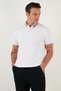 Cotton Slim Fit Men's Polo Neck T Shirt 646r4560 T-Shirt - 2