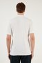 Cotton Regular Fit Buttoned Polo Collar T Shirt Men's POLO NECK T SHIRT5902739 - 5