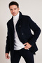 Slim Fit Pocketed Cotton Cashmere Coat Men'S COAT 5841015