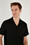 Apaş Collar Short Sleeve Regular Fit Shirt Men's SHIRT CF24S117842 - 4