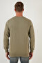 Regular Fit Crew Neck Cotton Sweat Men's Sweat 5905337 - 5