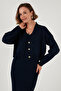 V-Neck Buttoned Knitwear Crop Cardigan Cardigan 4616170 - 4
