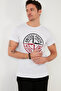 Printed Crew Neck Cotton Slim Fit t Shirt Men's t Shirt 541Pusula - 4