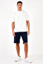 Cotton Tie Waist Pocket Regular Fit Short Men's SHORTS5908042 - 6