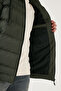 Water Repellent Slim Fit Cold and Wind Resistant Hooded Puffer Coat Men'S COAT 649005 - 4
