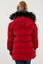 Girl's Winter Coat with Faux Fur Collar, Plush Lining, Removable Hooded Slim-Fit Winter Coat 5 - 5