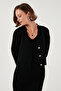 V-Neck Buttoned Knitwear Crop Cardigan Cardigan 4616170