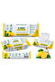 S-Max Lemon Scented Surface Cleaning Towel Large Size 4X102 (408 Sheets)