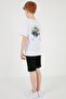 Cotton Printed Crew Neck Short Sleeve Shorts Suit Boys' SET6212010 - 5
