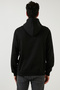 Slim Fit Printed Hooded Kangaroo Pocket Cotton Sweat Men's Sweat 5414017 - 5