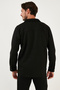 Ribbed Snap Fastener Relaxed Fit Shirt Men's SHIRT 5905510 - 5