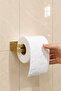 Edil 3-Piece Bathroom Set, Towel Rack, Toilet Paper Holder, Adhesive, No Assembly Required - 3