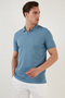 Slim Fit Cotton Polo Collar T Shirt Men's Polo Collar T Shirt5902141 - 3
