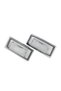 6000K WHITE ANGRONG 2x 18 SMD LED License Number Plate Light Xenon White For Audi TT MK1 8N 1999-06 - 3