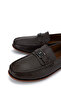 Men's Genuine Leather Brown Loafer Shoes - 4