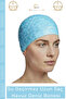 # Bone Long Hair Non-Slip Waterproof Leak-Proof Swimming Cap Elastic Cloth Swimming Hat