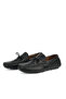 , Men's Genuine Leather Casual Shoes 1611065Ze07911 Black - 7