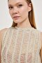 Armalife 2800 Silvery Crop Women's Knitwear Bluz - 2