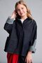 100% Cotton Navy Blue Jean Jacket for Girls H8898A826Au - 4