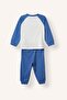 100% Cotton Printed Long Sleeve Top Elastic Waist Bottom 2-Piece Pajama Set Baby Boy H6538A526Au - 8