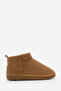 Women's Fur Lined Daily Boots Pasep Tan Suede - 3