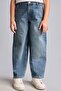 Baggy Fit Extra Comfortable and Flowy Jean Pants for Girls H6244A826Au - 3