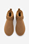 Women's Fur Lined Daily Boots Pasep Tan Suede - 5