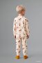 100% Cotton Long Sleeve Crew Neck Top Jogger Bottom Animal Printed 2-Piece Pajama Set Baby Boy H65 - 5