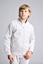 High Collar Zippered Pocket Sweat Cardigan Flexible Waist Jogger Sweatpants 2-Piece Set for Boys I6401A82 - 3