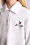 School Printed Thick Fabric Long Sleeve Polo T-Shirt Girls I1642A826Au - 4