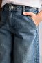 Baggy Fit Extra Comfortable and Flowy Jean Pants for Girls H6244A826Au - 4