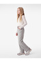 Cotton Wide Leg Denim School Trousers - 2