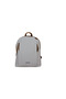 Duki Daso White Leather Women's Backpack and Daily Shoulder Bag |   Summer T8506 White 2-Section Fermua