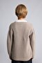 V-Neck Ribbed Basic Knitwear Cardigan for Boys H9209A826Wn - 6
