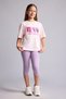 100% Cotton Kpop - Demon Hunters Oversized Crew Neck Short Sleeve T-Shirt for Girls H7335A826Sm - 6