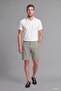 Regular Fit Light Khaki Bermuda Shorts H5933Ax26Sm