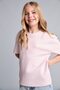 Okul Relax Fit Crew Neck Drop Shoulder Short Sleeve Basic T-Shirt Girl Child H6034A826Au - 3