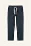 100% Cotton Regular Fit Flexible Waist Lace-Up Trousers H8803Ax26Sm - 7