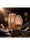 Cpr12372Y Rose Gold Color Stone Snake Model Women's Wristwatch - 3