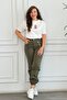 Cargo Pocket Sports Pants with Rubber Cuffs