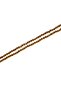 4 mm Plated Coffee Oblate Crystal Glass Beads 1 Strand - (110 Pieces) - 2