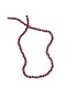 4 mm Dark Burgundy Pyramid Crystal Glass Beads 1 Strand - (85 Pieces) - 2