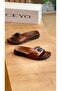 Women's Orthopedic Sole Classic Minelli 6500 New Color Copper Anatomical Slippers - 2