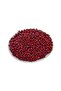 3 mm Dark Burgundy Wood Beads 50 Gr - 2