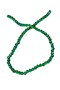 6 mm Emerald Green Crystal Glass Beads 1 Strand - (80-85 Pieces) - 2