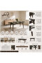 Highpoint Dining Table Functional Design with High-Quality Materials, 200X100 Cm, Brown - 2