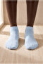 Men's Basic Light Blue Step Socks - 2