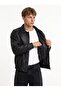 LEATHER BOMBER JACKET - 5