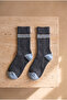 Men's 5-Striped Socket Socks - 5