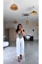 White Aerobin Harem Pants